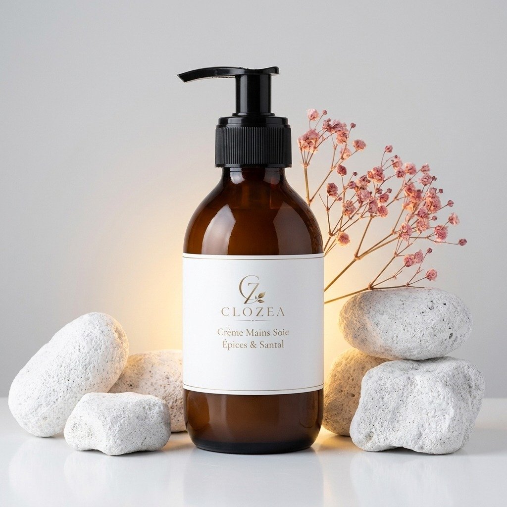 Crème Mains Soie, Épices & Santal